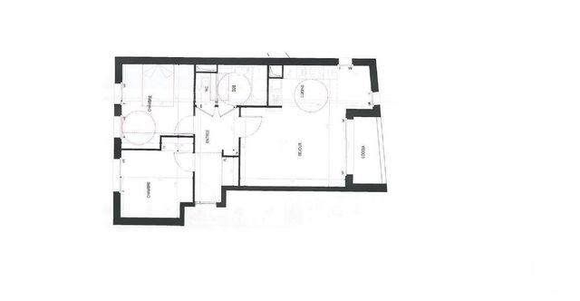 Appartement F3 &agrave; louer - 3 pi&egrave;ces - 59,44 m2 - Bretigny Sur Orge - 91 - ILE-DE-FRANCE